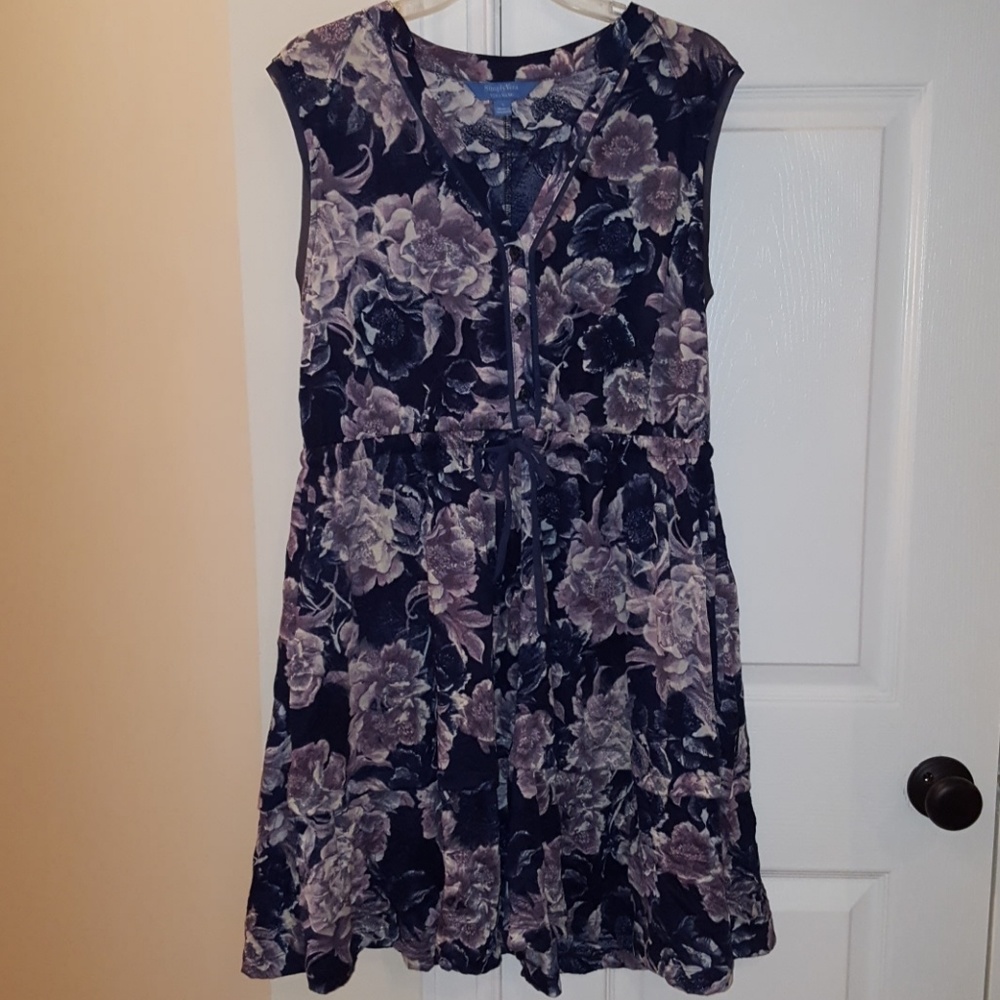 Vera Wang floral dress